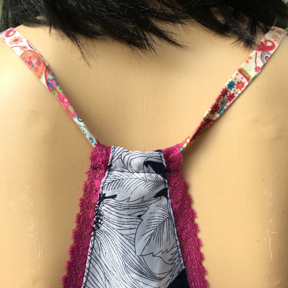 LIBERTY LONDON TARGET SHORT NIGHTGOWN - Picture 7 of 9